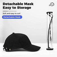 Detachable Face Shield Baseball Cap