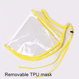 Little Girl Cute Bucket Hats with face shields