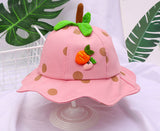 Little Girl Cute Bucket Hats with face shields
