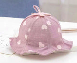 Little Girl Cute Bucket Hats with face shields