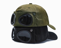 K-Style Pilot Cap with sunglasses